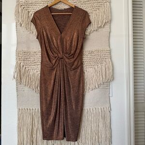Thurley Metallic Knot Dress